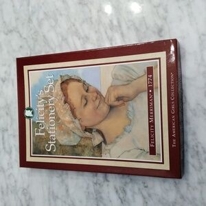 Rare American Girl Felicity Stationery Set